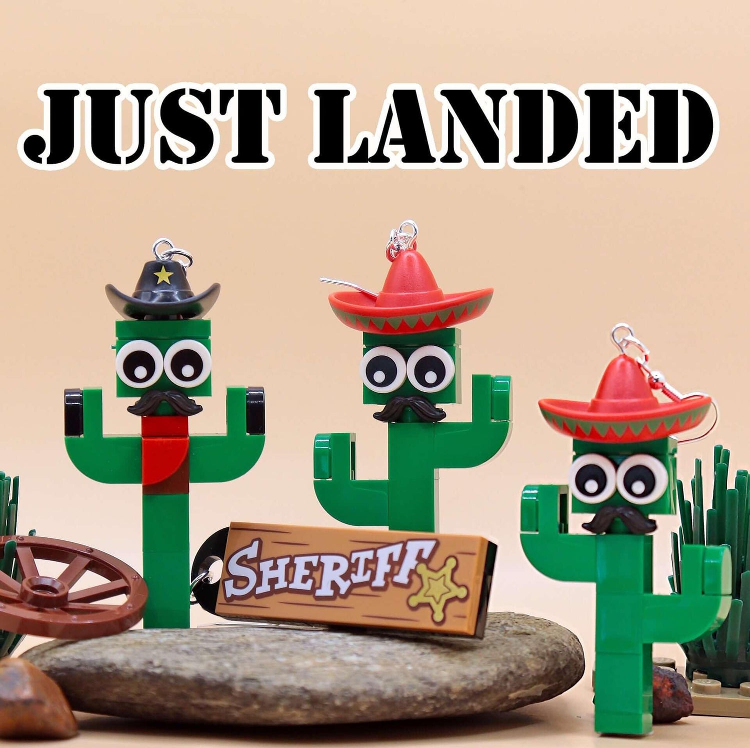 New arrivals - LEGO Earrings - Collection - latest designs - quirky earrings - Block Your Ears