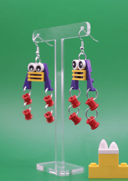 A Very Peculiar Fellow - Purple and Red - Block Your Ears