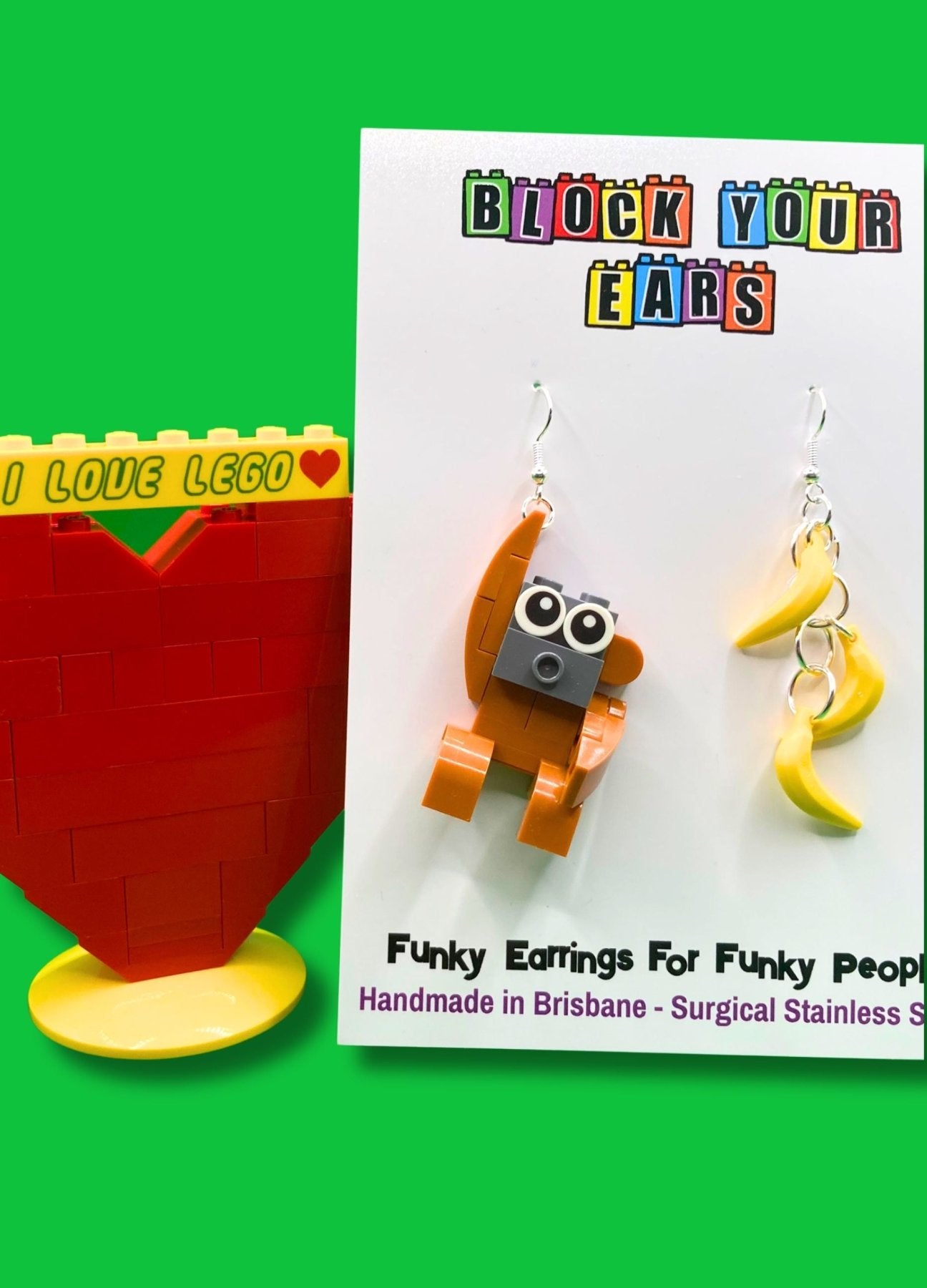 Banana-Bandit-Ape-Monkey-Fun-Exarrings-Australia-love-lego-heart-1866x2592
