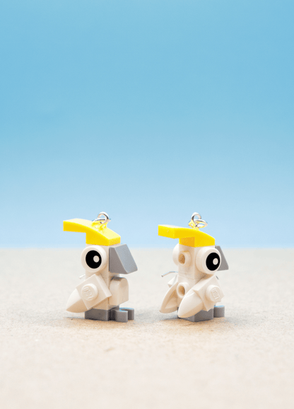 Cockatoo Bird Earrings | Cute Bird Earrings | Block Your Ears