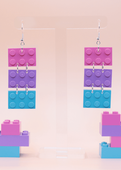 Dark Pink/Med Lavender/Med Azure